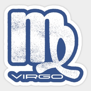 Virgo Zodiac Sign Sticker